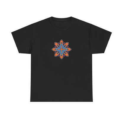 Concrete Flower V3 Dark Theme l Unisex Heavy Cotton Tee