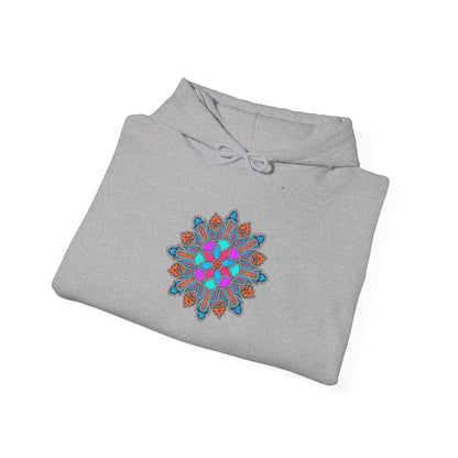 Concrete Flower V1 Light Theme | Unisex Heavy Blend™ Hooded Sweatshirt