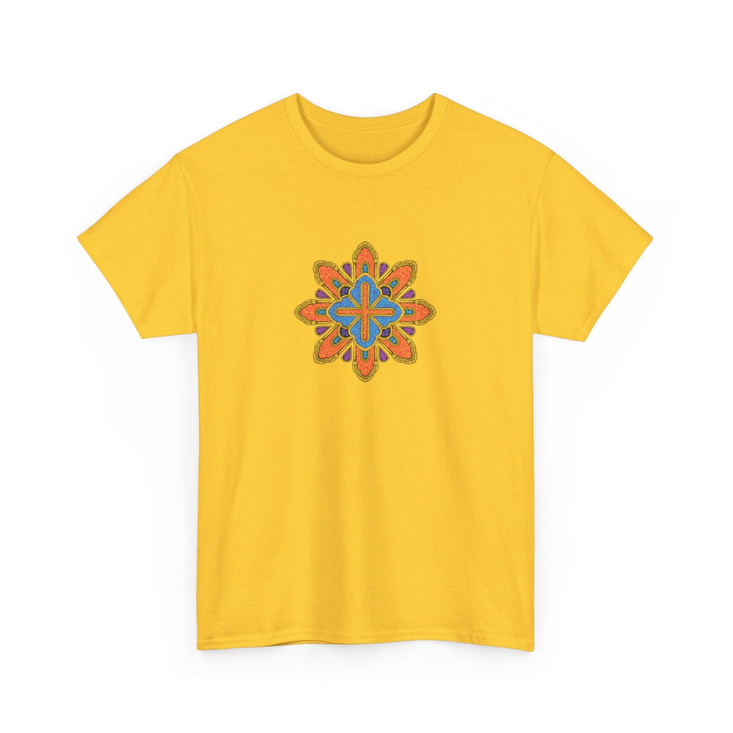 Concrete Flower V3 Light Theme l Unisex Heavy Cotton Tee