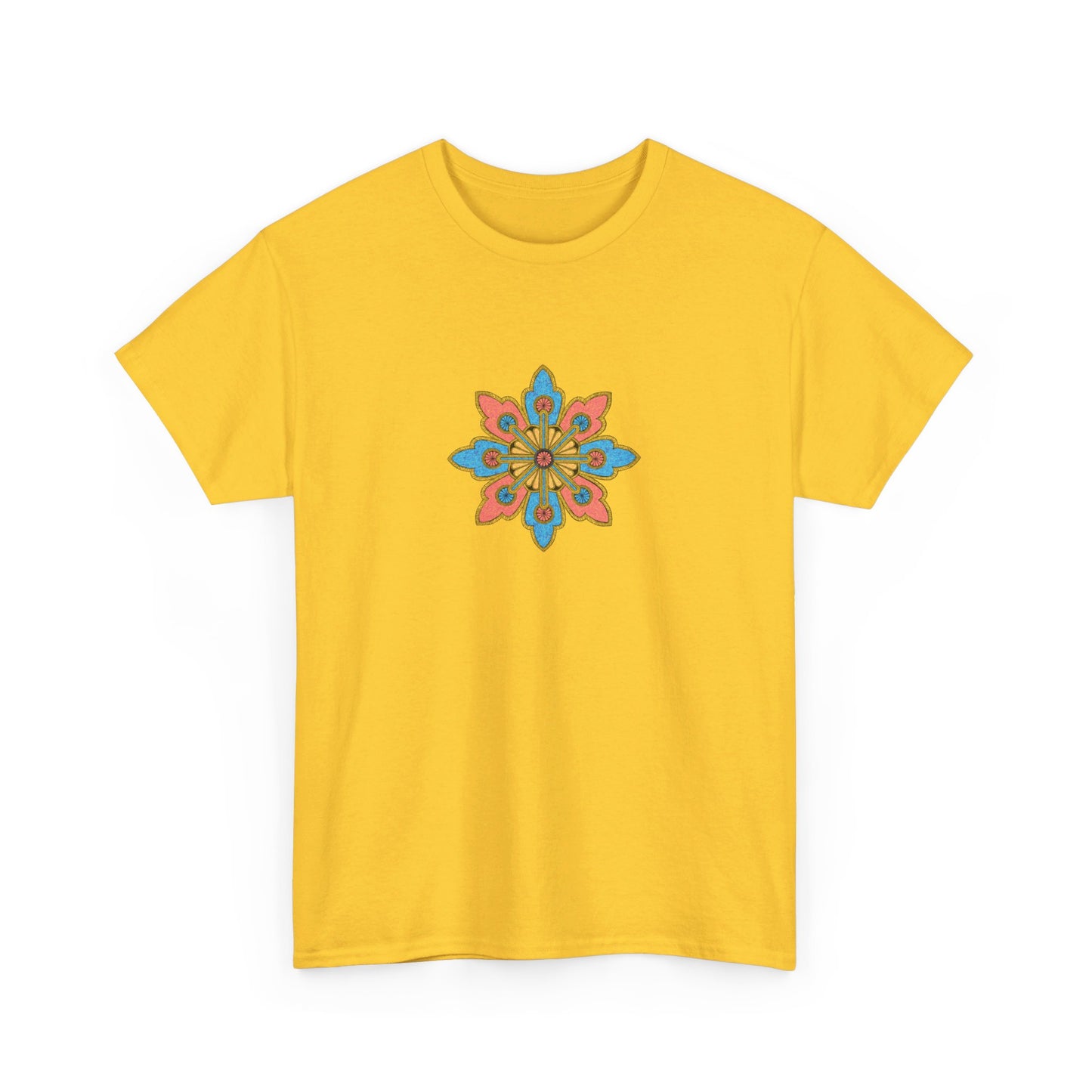 Concrete Flower V2 Light Theme l Unisex Heavy Cotton Tee