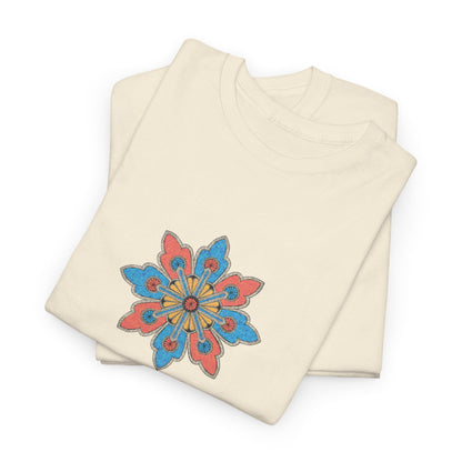 Concrete Flower V2 Light Theme l Unisex Heavy Cotton Tee