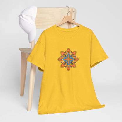 Concrete Flower V3 Light Theme l Unisex Heavy Cotton Tee