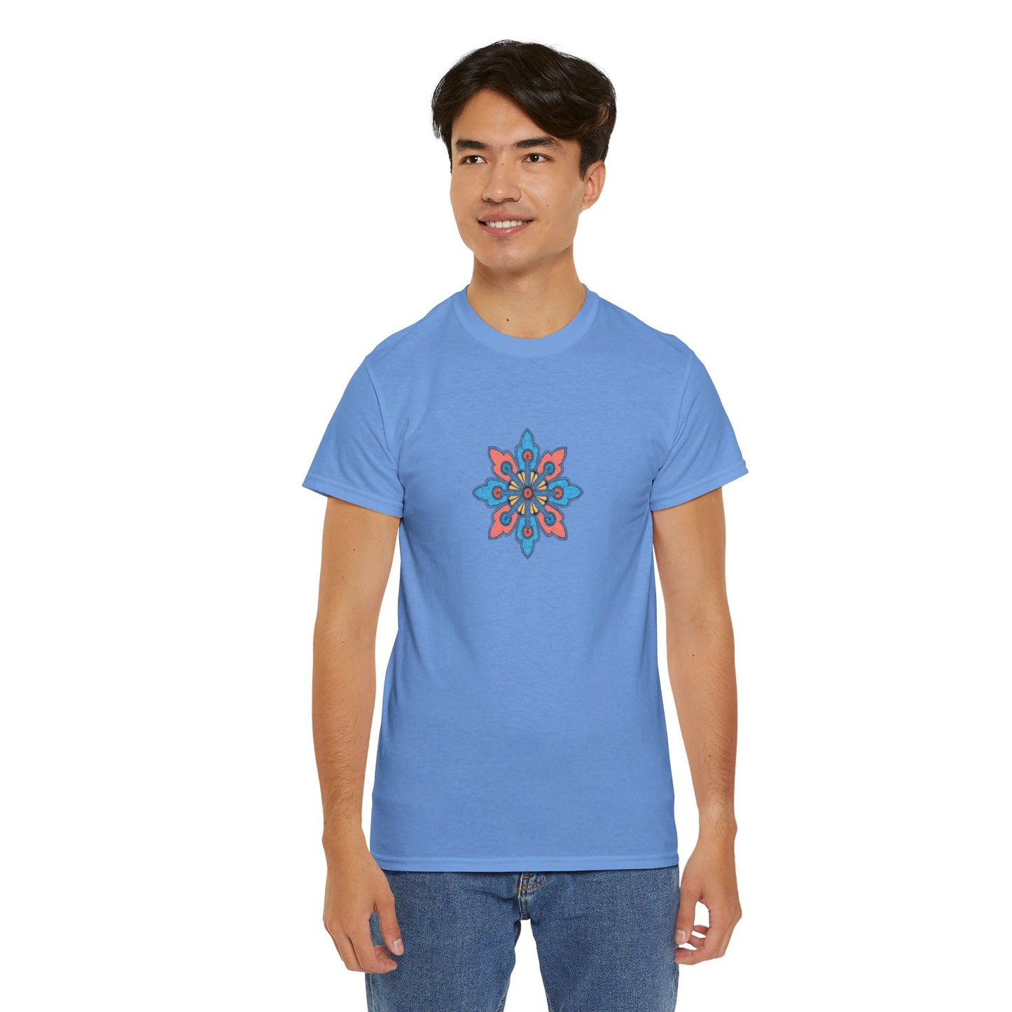 Concrete Flower V2 Light Theme l Unisex Heavy Cotton Tee