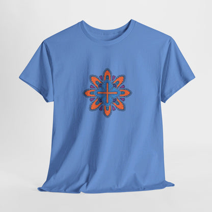 Concrete Flower V3 Light Theme l Unisex Heavy Cotton Tee