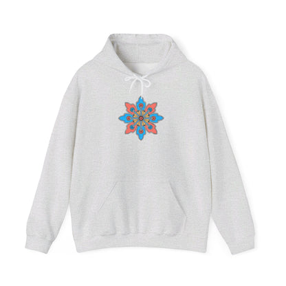 Concrete Flower V2 Light Theme | Unisex Heavy Blend™ Hooded Sweatshirt