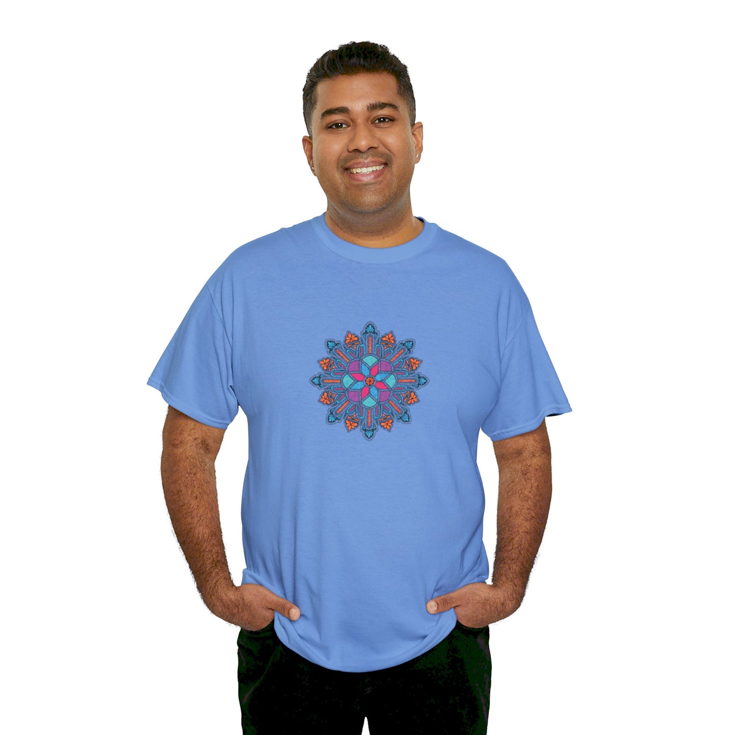 Concrete Flower V1 Light Theme l Unisex Heavy Cotton Tee