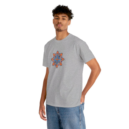 Concrete Flower V3 Light Theme l Unisex Heavy Cotton Tee