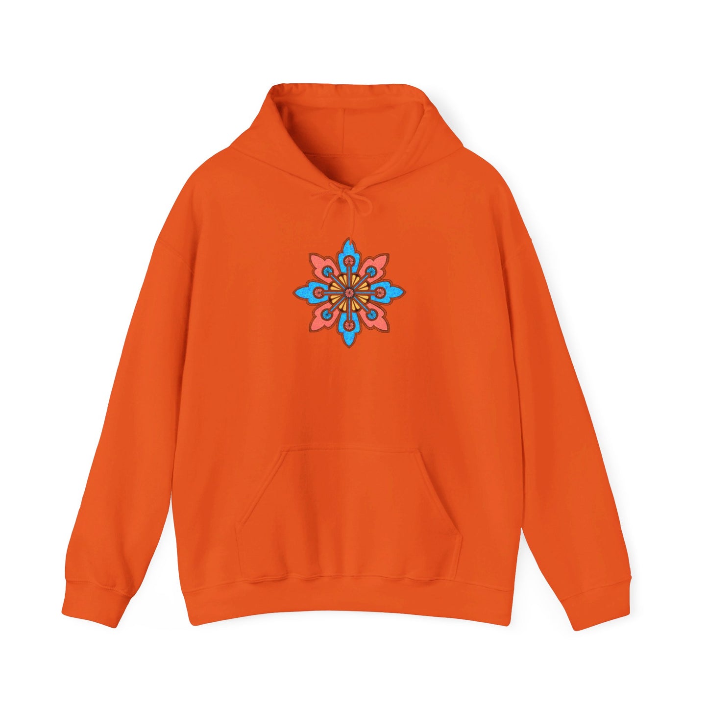 Concrete Flower V2 Light Theme | Unisex Heavy Blend™ Hooded Sweatshirt