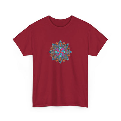 Concrete Flower V1 Dark Theme l Unisex Heavy Cotton Tee