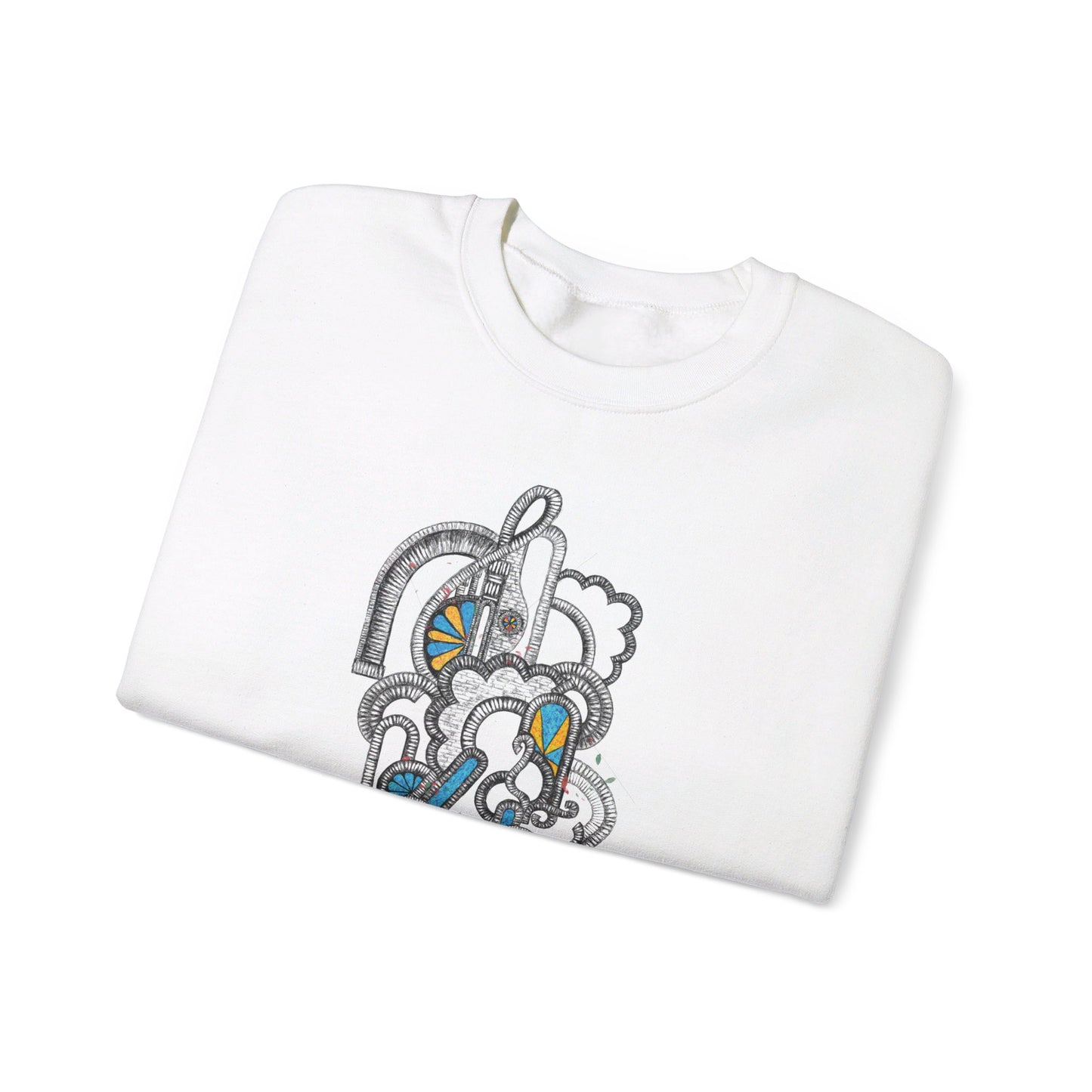 Arches of Blooming Harmony | Unisex Heavy Blend™ Crewneck Sweatshirt