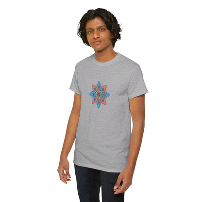 Concrete Flower V2 Light Theme l Unisex Heavy Cotton Tee