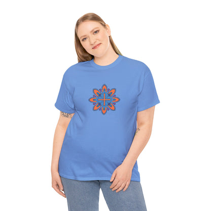 Concrete Flower V3 Light Theme l Unisex Heavy Cotton Tee