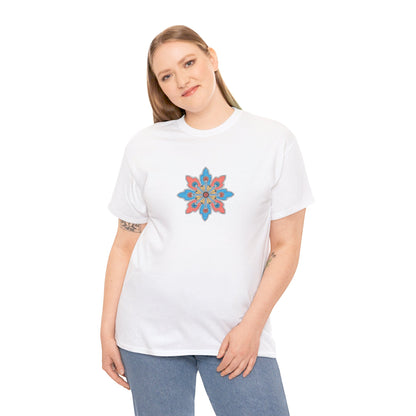 Concrete Flower V2 Light Theme l Unisex Heavy Cotton Tee