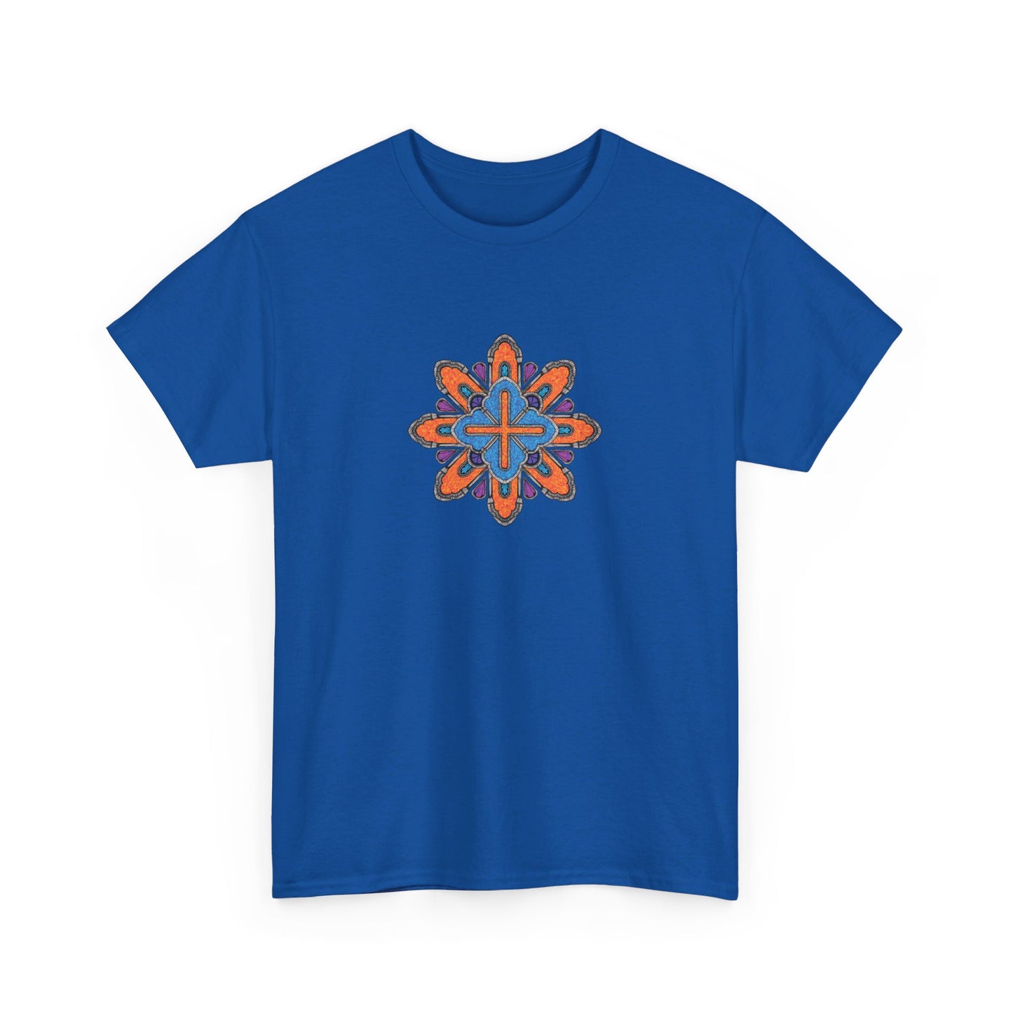 Concrete Flower V3 Dark Theme l Unisex Heavy Cotton Tee