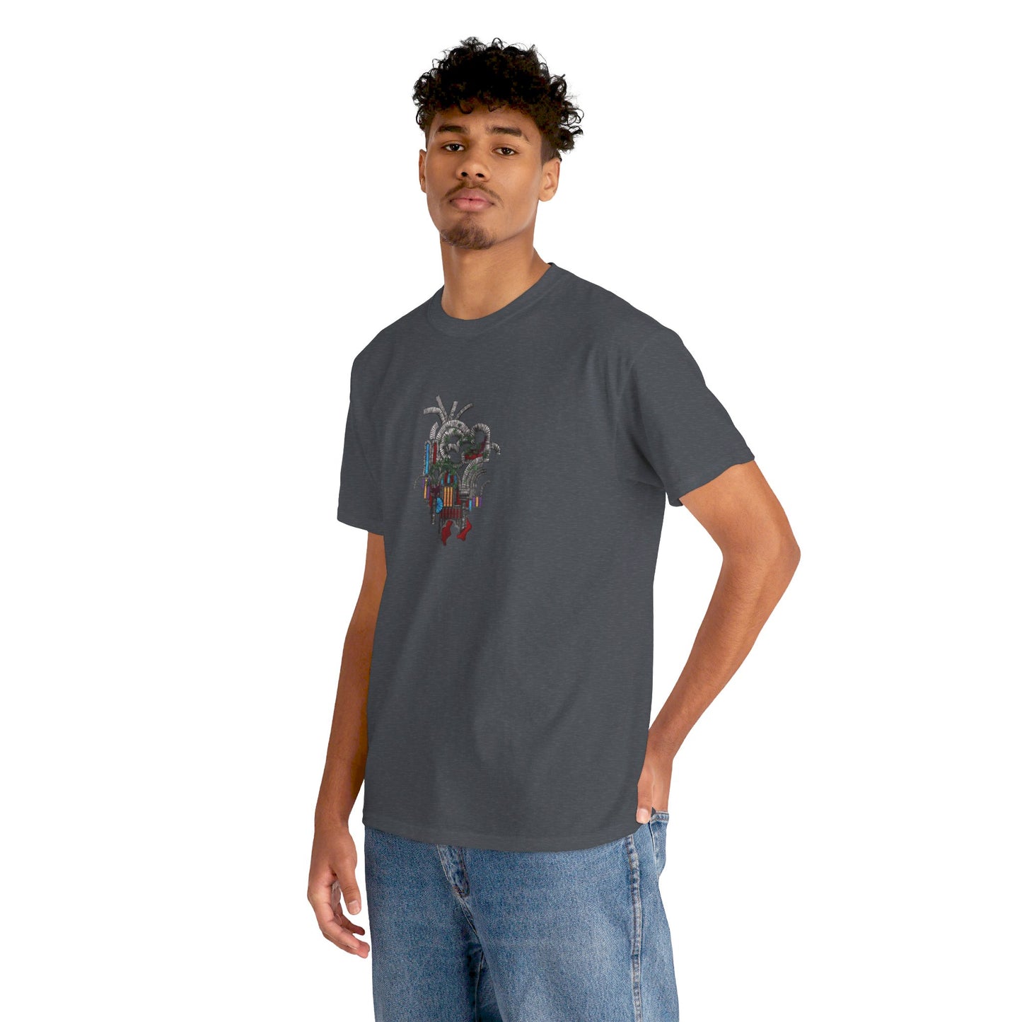 Heart of Stone Dark Theme l Unisex Heavy Cotton Tee