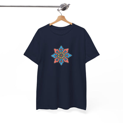 Concrete Flower V2 Dark Theme l Unisex Heavy Cotton Tee