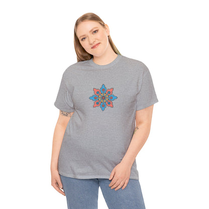 Concrete Flower V2 Light Theme l Unisex Heavy Cotton Tee