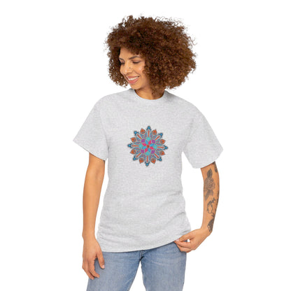 Concrete Flower V1 Light Theme l Unisex Heavy Cotton Tee