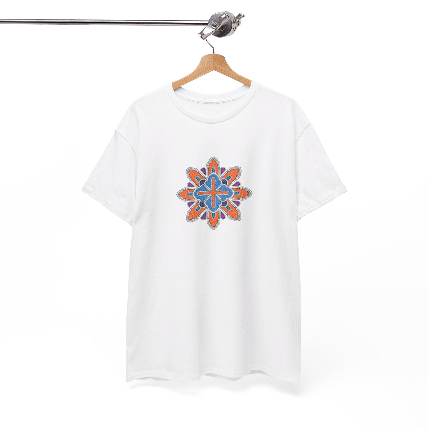 Concrete Flower V3 Light Theme l Unisex Heavy Cotton Tee