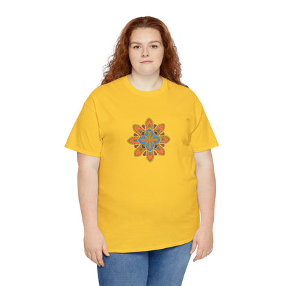 Concrete Flower V3 Light Theme l Unisex Heavy Cotton Tee