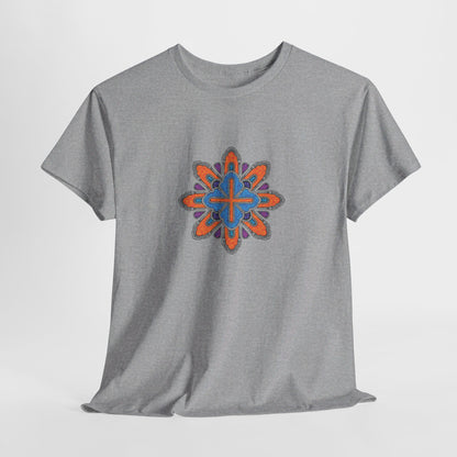 Concrete Flower V3 Light Theme l Unisex Heavy Cotton Tee