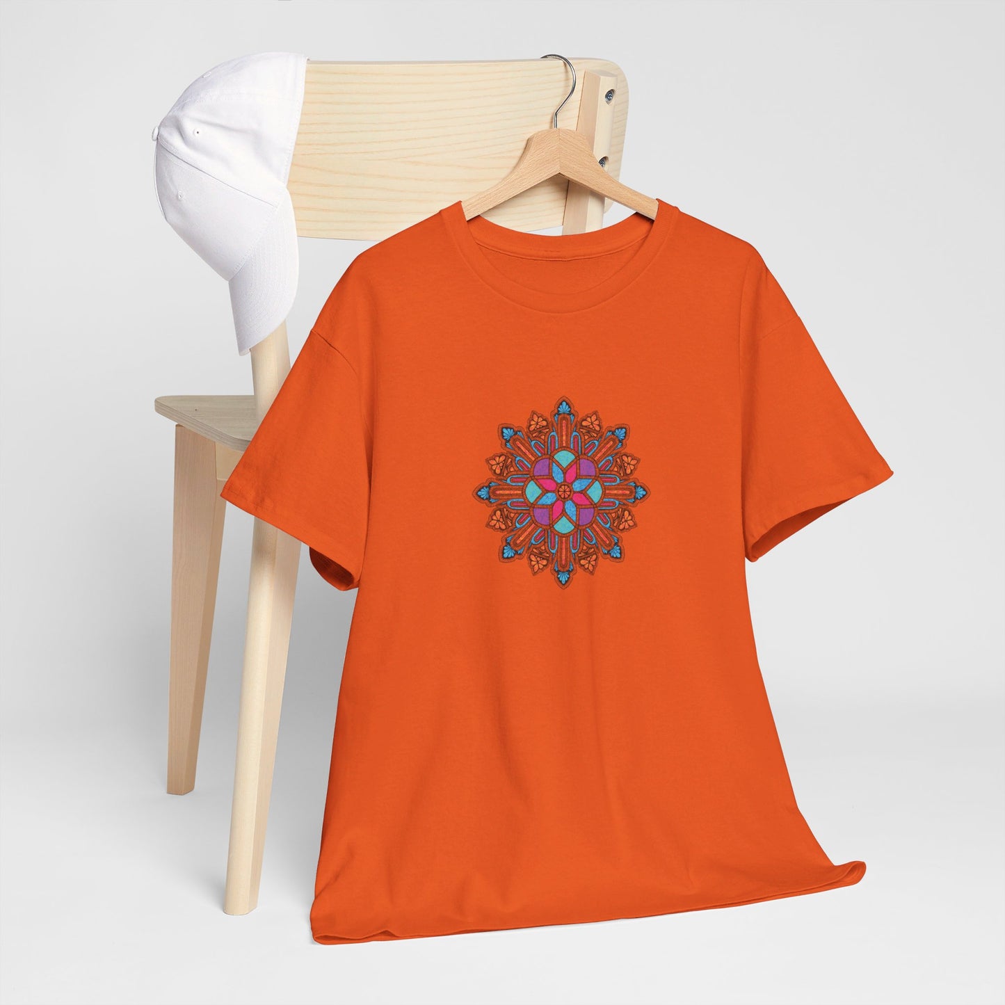 Concrete Flower V1 Light Theme l Unisex Heavy Cotton Tee