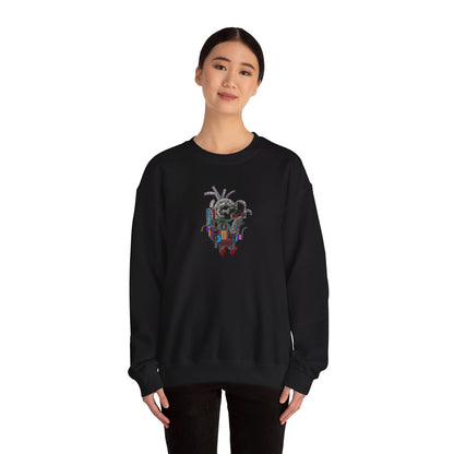 Heart of Stone Dark Theme | Unisex Heavy Blend™ Crewneck Sweatshirt