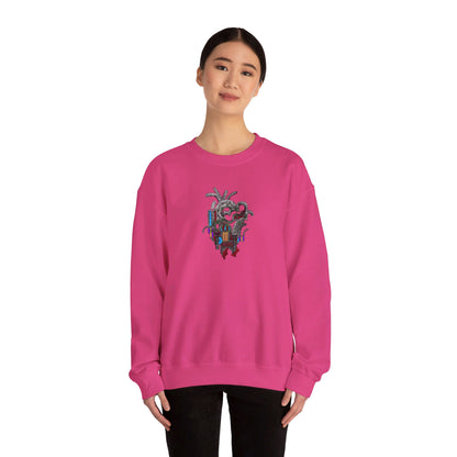 Heart of Stone Dark Theme | Unisex Heavy Blend™ Crewneck Sweatshirt