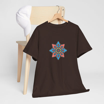 Concrete Flower V2 Dark Theme l Unisex Heavy Cotton Tee