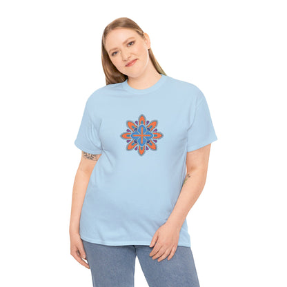 Concrete Flower V3 Light Theme l Unisex Heavy Cotton Tee