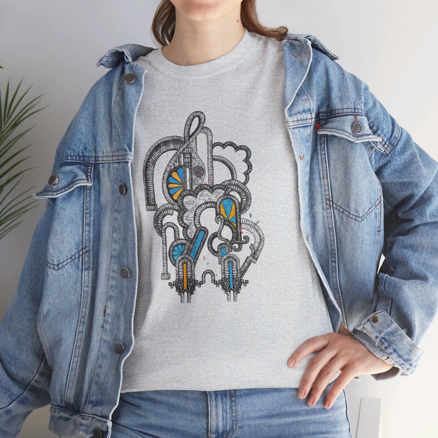 Arches of Blooming Harmony l Unisex Heavy Cotton Tee