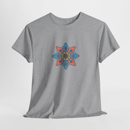 Concrete Flower V2 Light Theme l Unisex Heavy Cotton Tee