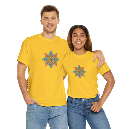 Concrete Flower V2 Light Theme l Unisex Heavy Cotton Tee