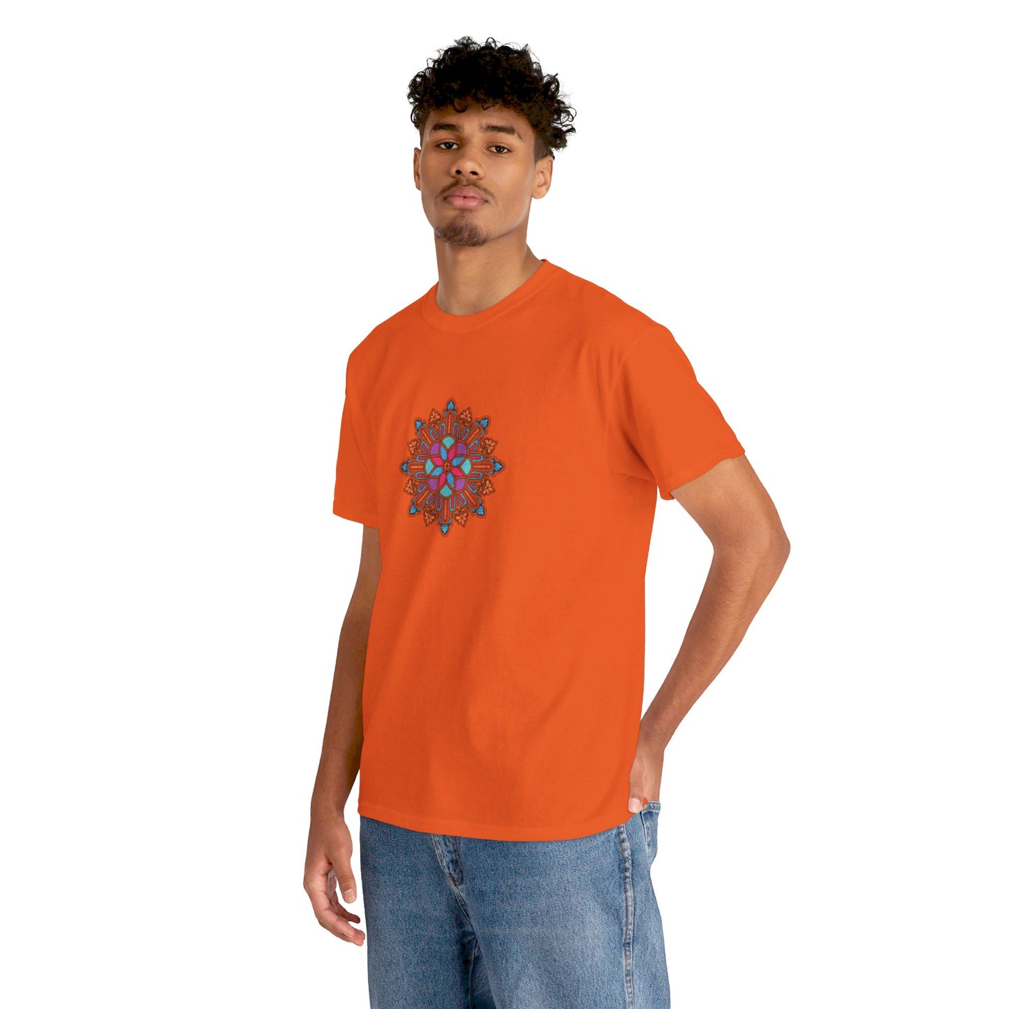 Concrete Flower V1 Light Theme l Unisex Heavy Cotton Tee