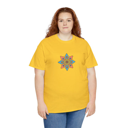 Concrete Flower V2 Light Theme l Unisex Heavy Cotton Tee