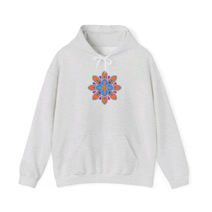 Concrete Flower V3 Light Theme | Unisex Heavy Blend™ Hooded Sweatshirt