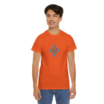 Concrete Flower V2 Light Theme l Unisex Heavy Cotton Tee