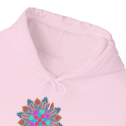 Concrete Flower V1 Light Theme | Unisex Heavy Blend™ Hooded Sweatshirt