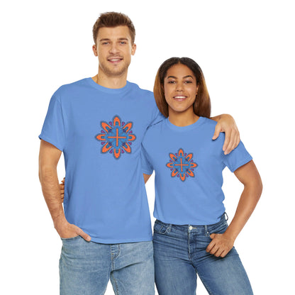 Concrete Flower V3 Light Theme l Unisex Heavy Cotton Tee