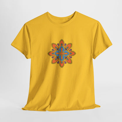 Concrete Flower V3 Light Theme l Unisex Heavy Cotton Tee