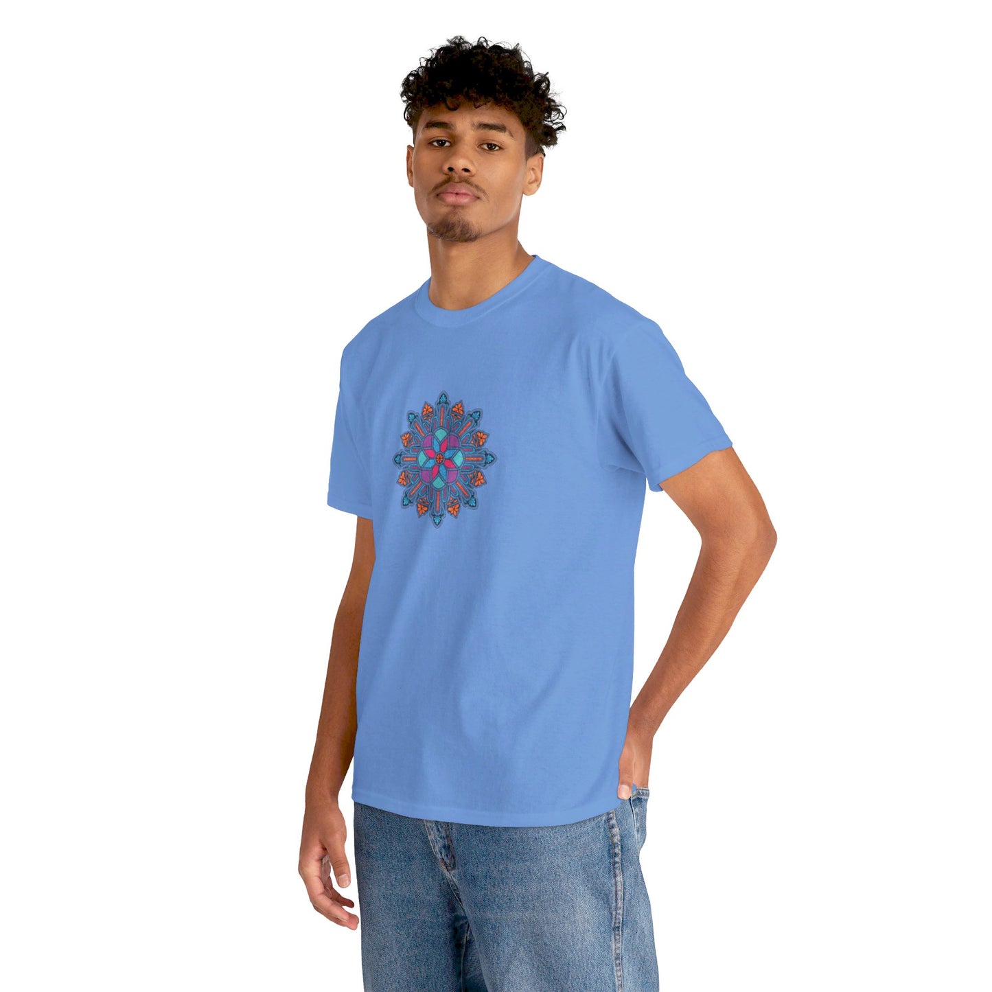 Concrete Flower V1 Light Theme l Unisex Heavy Cotton Tee