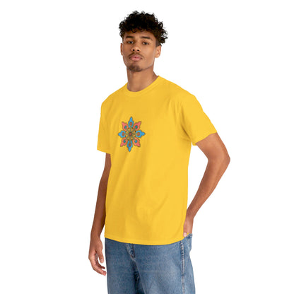 Concrete Flower V2 Light Theme l Unisex Heavy Cotton Tee