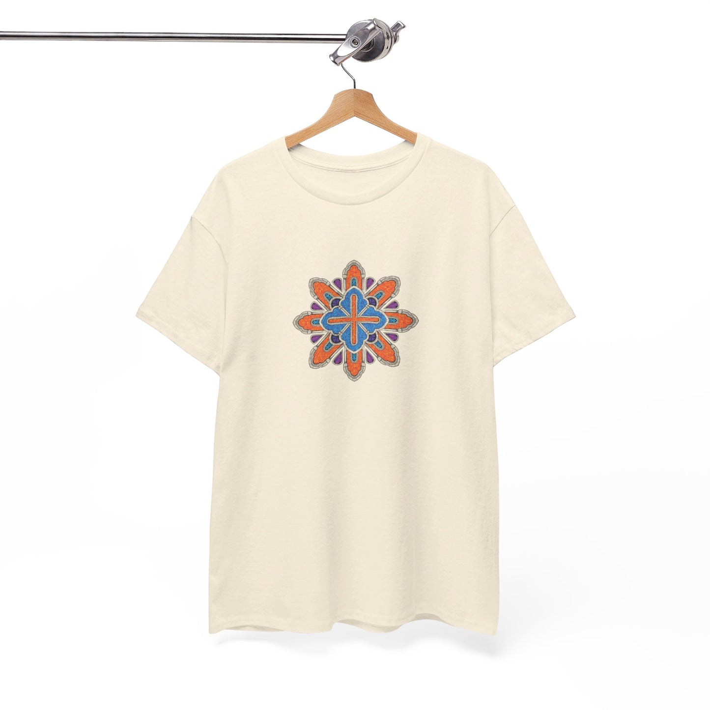 Concrete Flower V3 Light Theme l Unisex Heavy Cotton Tee