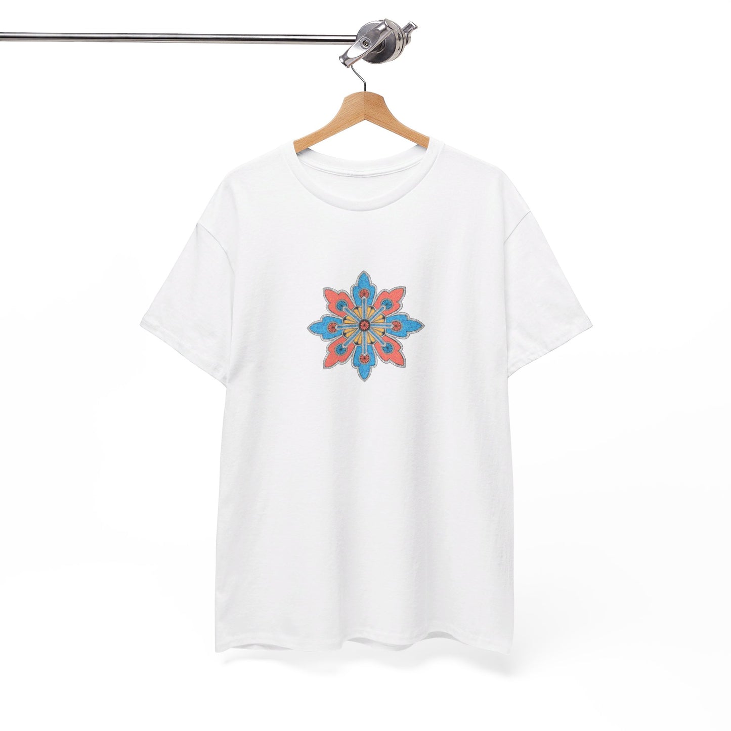 Concrete Flower V2 Light Theme l Unisex Heavy Cotton Tee