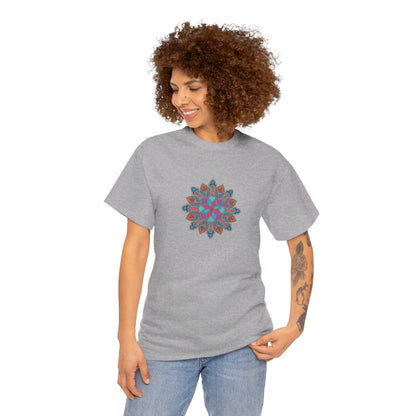 Concrete Flower V1 Light Theme l Unisex Heavy Cotton Tee