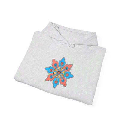 Concrete Flower V2 Light Theme | Unisex Heavy Blend™ Hooded Sweatshirt