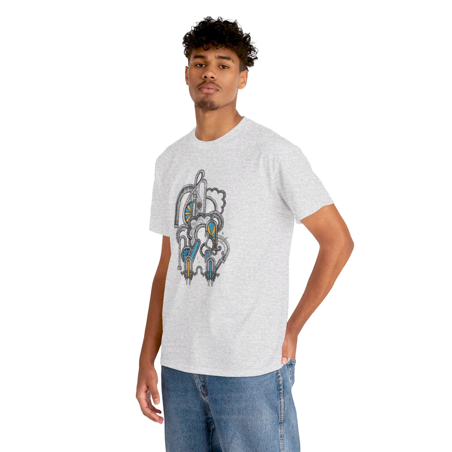 Arches of Blooming Harmony l Unisex Heavy Cotton Tee