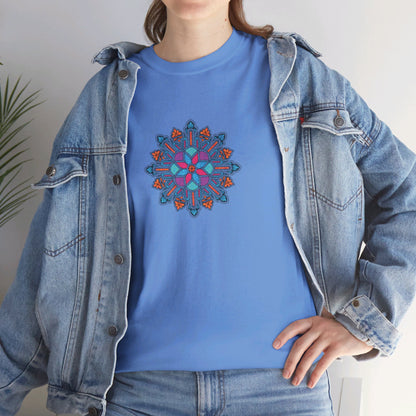 Concrete Flower V1 Light Theme l Unisex Heavy Cotton Tee