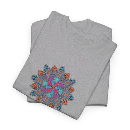 Concrete Flower V1 Light Theme l Unisex Heavy Cotton Tee