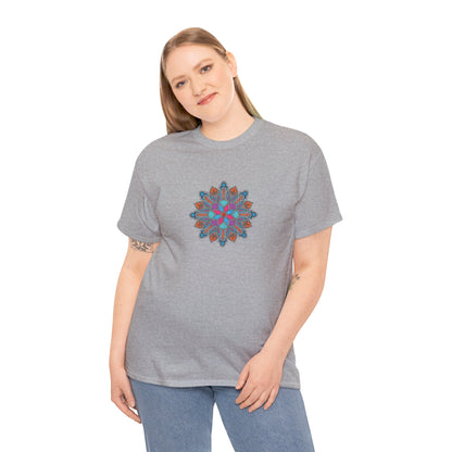 Concrete Flower V1 Light Theme l Unisex Heavy Cotton Tee